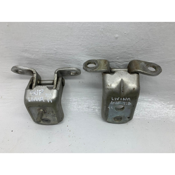 Par Dobradiça Porta Traseira Direita Nissan Livina 2011