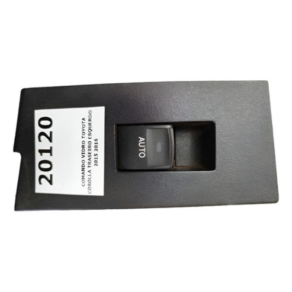 Comando Vidro Toyota Corolla Traseiro Esquerdo 2015 2016