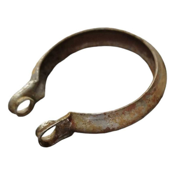 Braçadeira Escape Citroen C4 Picasso 2.0 2008 2009 2010 2012 Prata