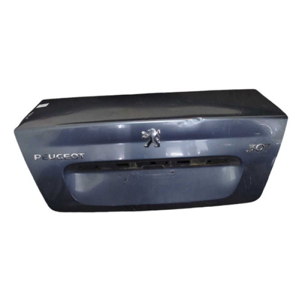 Tampa Traseira Peugeot 307 Sedan 2007 2008 2009 2010 Detalhe Preta