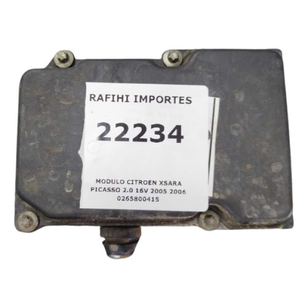 Modulo Citroen Xsara Picasso 2.0 16v 2005 2006 0265800415