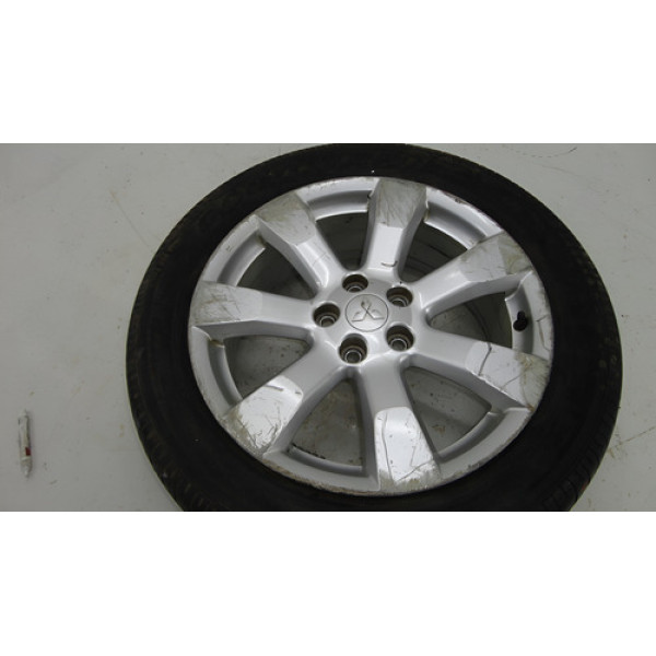 Roda Sem Pneu Aro 18 Mitsubishi Outlander 2012 Prateado