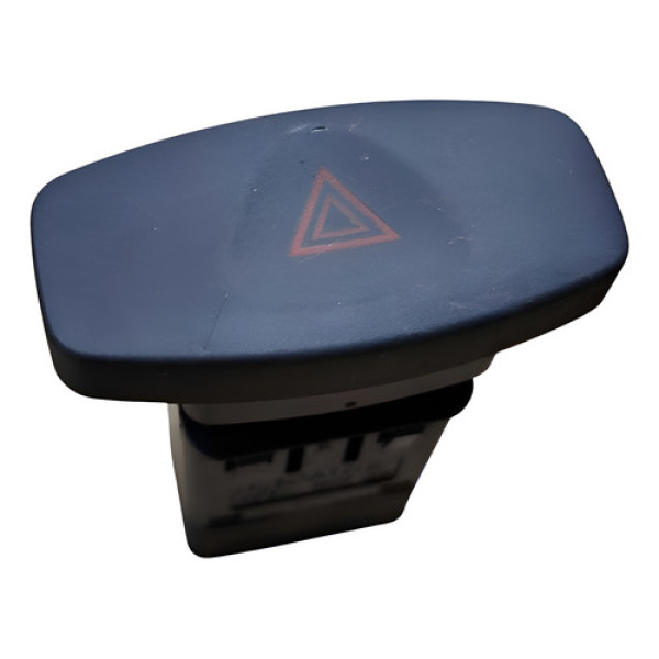 Botao Pisca Alerta Clio Duster Logan Sandero 2010 2011 2012 Preta