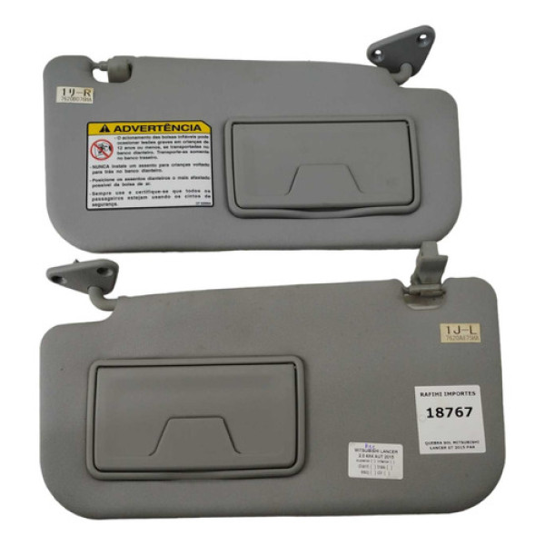 Quebra Sol Mitsubishi Lancer Gt 2015 Par