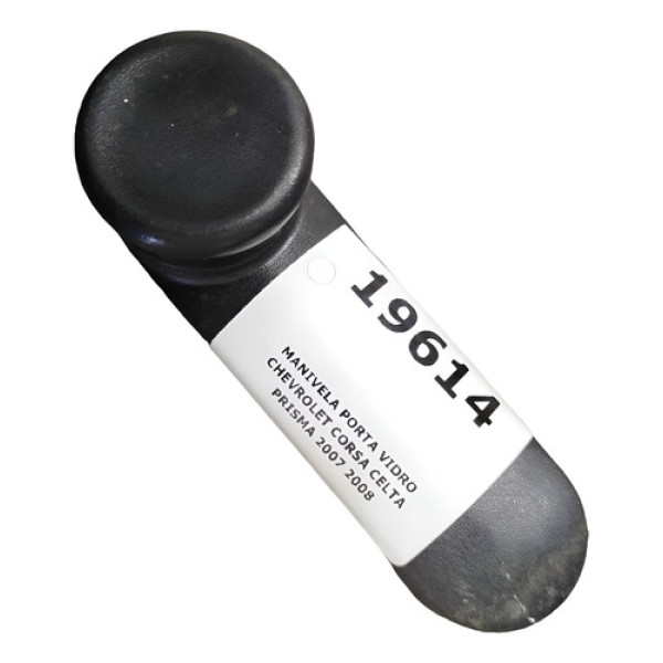 Manivela Porta Vidro Chevrolet Corsa Celta Prisma 2007 2008 Preto