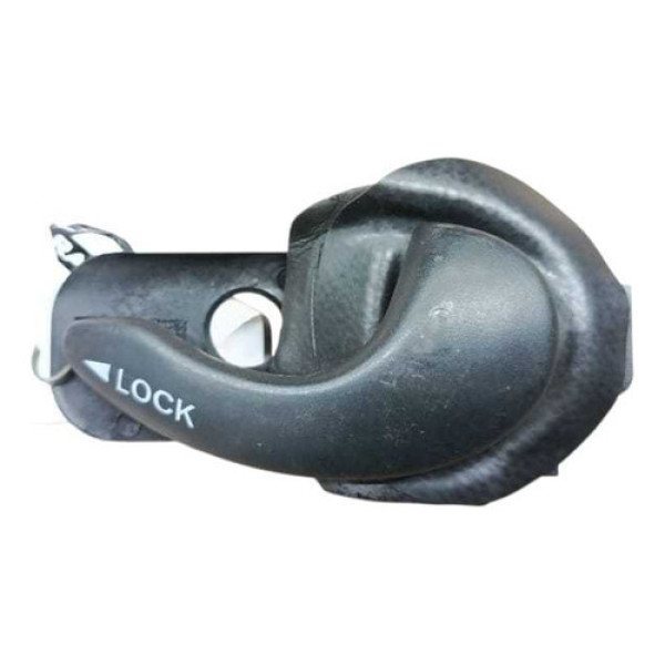 Maçaneta Interna Porta Dianteira Direita Palio 2004 2010 Preto Dianteira