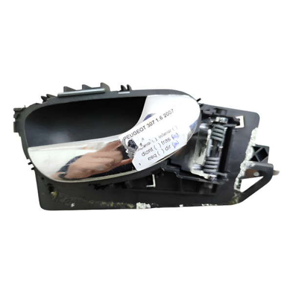 Maçaneta Interna Porta 307 2007 2008 2009 Traseira Direita