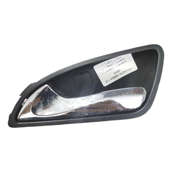 Maçaneta Interna Traseira Esquerda Hyundai Hb20x  2014 2015 Traseira