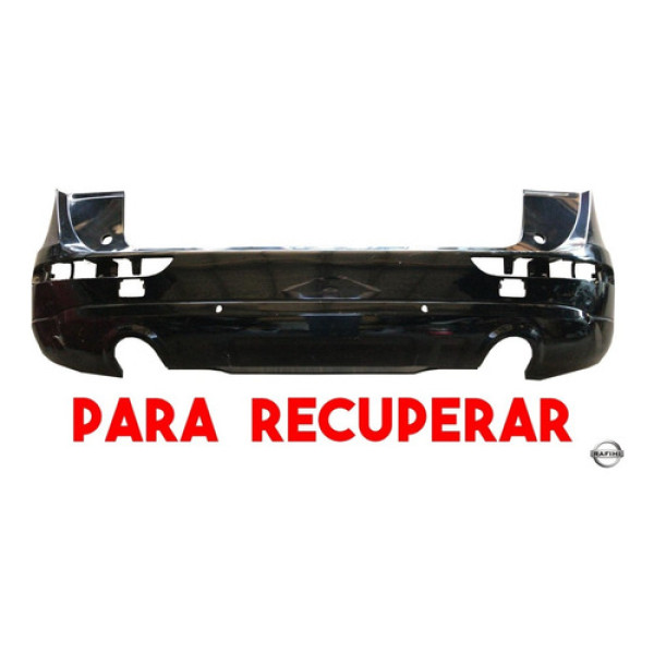 Parachoque Traseiro Audi Q5 2012 Para Recuperar
