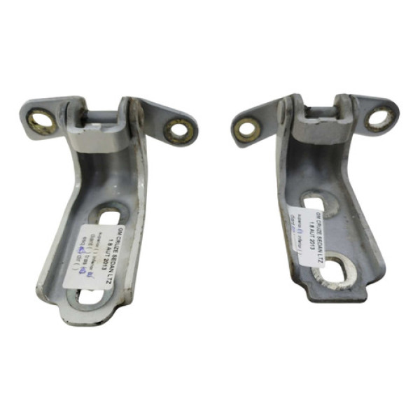 Par Dobradiça Porta Inferior Traseira Esquerda Gm Cruze 2012