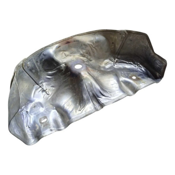 Defletor Protetor Calor Escape Citroen C4 2.0 2011 Prata