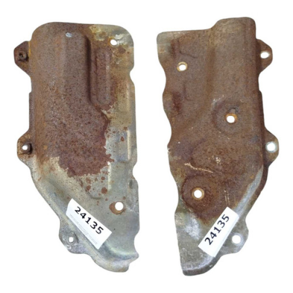 Defletor Protetor Coletor Escapamento Hafei Towner 2010 Par