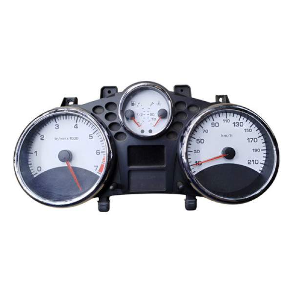 Painel Instrumento Peugeot 207 2007 2008 2009 2010 2015 Preto