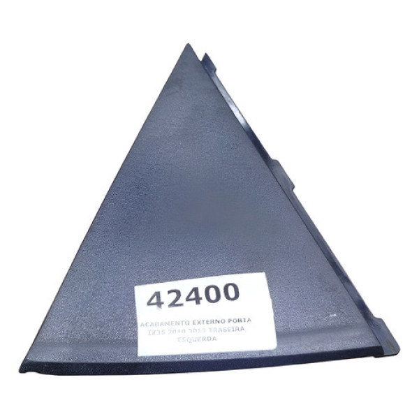 Acabamento Externo Porta Ix35 2010 2012 Traseira Esquerda Preto