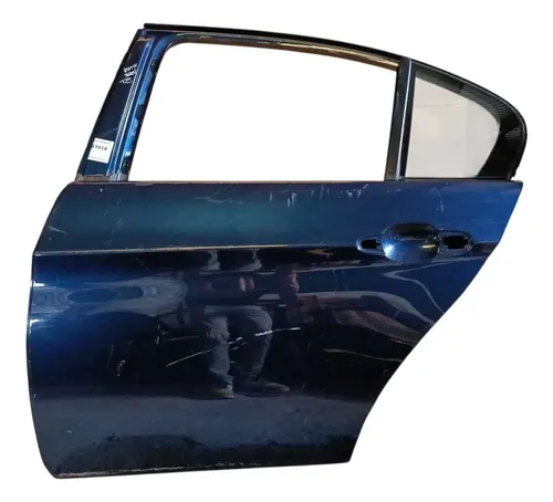 Porta Bmw 320 2010 2011 2012 2013 2014 Traseira Esquerda Traseira Esquerda Preta