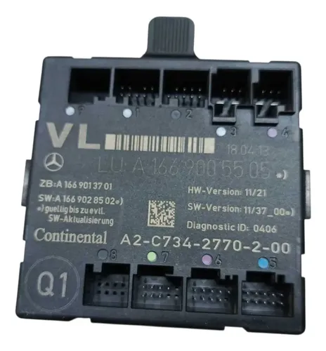 Modulo Porta Mercedes A200 2013 2014 2015 Dianteira Esquerda