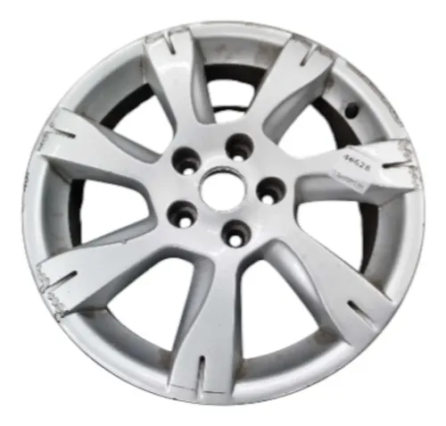 Roda Aro 17 Renault Fluence 2012 Original 5x114 Detalhe Prata