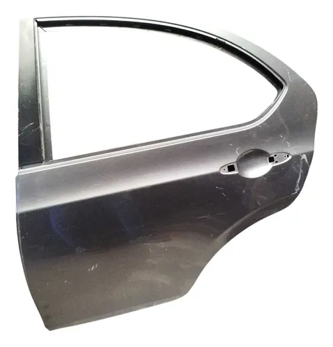 Porta Jac J3 J3s Traseira Esquerda 2012 2013 2014 2015 Traseira Esquerda Prateado