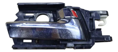Maçaneta Interna Honda City Porta Traseira Direita 2015 Preto Traseira