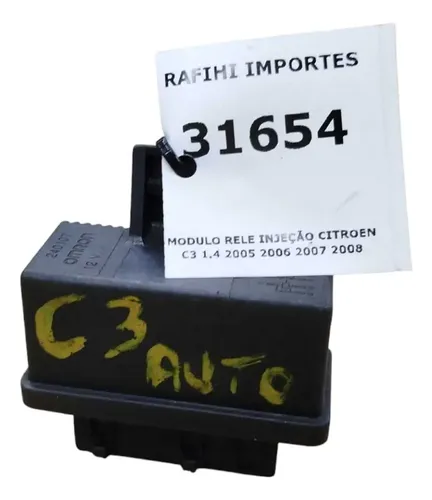 Modulo Rele Injeção Citroen C3 1.4 2005 2006 2007 2008